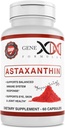 12 מ"ג Astaxanthin Softgels (60 קפסולות) Natural Antioxidant for Eye, Skin, and Joint Health & Immune Support - Gluten Free, non-GMO (60 יום אספקה)