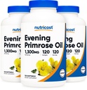 שמן מזון זול פרירוז 1,300 מ"ג, 120 Softgels (3 בקבוקים) - Non-GMO, Gluten Free, 120 משרתות