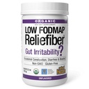 Natural Factors אורגני נמוך FODMAP הקלה אבקה - תוספת לתמיכה בבריאות העיכול עם Dietary & Soluble סיבים - Gut Health Support Aids Mild Bloating - Unflavored, 150 גרם (30 משרתים)