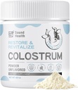 אבקת תוסף Colostrum עבור בני אדם - תוסף אורגני Bovine Colostrum עבור Gut Health, Hair growth growth, Beauty - Unflavored (73 משרתים)