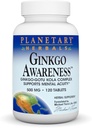 לוחות מודעות פלנטריים Herbals גינקו, 120 Count