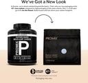 אבקת חלבון ProMix Nutrition Casein - Grass-Fed, Pasture גדל, שחרור איטי 25g Micellar Casein - 5.4g BCAAs Gluten חינם, סוכר חינם, Soy Free - Unflavored, 5lb