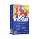 GoHydrate hydrotion אבקת Packets - Low Sodium Electrolytes שתיה תערובת - תמיכה טבעית, סוכר חינם אלקטרוליטה פלבדור אבקת לשתות עם ויטמין D, 10 Packs, מעורב מעורב