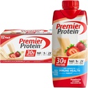 חלב ראש הממשלה שקד, סטרוגים ושמנת, חלבון 30g, 11 oz, Pack של 12 (Packaging May Vary)
