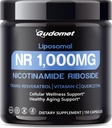 Liposomal NR (Nicotinamide Riboside) עם Trans-Resveratrol, ויטמין C & Quercetin - תומך ב- Cell & Healthy Aging -150 קפסולות מיוצר בארה"ב