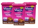 Viactiv מקס פורמולה Calcium +Vitamin D3 תוסף עבור שוקולד חלב העצם, 100 צ'יפס רך - 3 Pack
