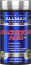AllMAX Essentials Arachidonic Acid+ - 120 קפסולות - מגביר את העוצמה ומשפר את אנדורנס - Gluten Free - 30 משרתים