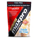 Maxpro Elite Whey חלבון אבקה | 30 גרם חלבון | 0g Sugar | 6.6g BCAAs | Micellar Casein Cold Filtered Whey Isolate חלבונים | מקדם צמיחה שרירים ושיקום (Vanilla Ice Cream 2lb)