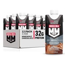 חלב שרירים Pro חלבון מתקדם דיאטה שקד, שוקולד Knockout, 11 Fl Oz Carton, 12 Pack, 32g חלבון, 1g סוכר, 16 ויטמינים ומינרלים, 5g סיבים, Workout Recovery, Packaging May Vary