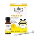 ויטמין D טיפות לתינוקות, 400IU (10mcg) Baby & טודלר נוזל תוספת, תינוק & Up, Dropper Syringe Included, 0.47 Fl Oz