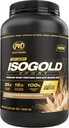 PVL Gold Series - 100% Whey ISOGOLD Sport - Premium Whey Protein Isolate Shake Mix - 2 LB - Ice Cream Cookies