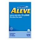 Aleve Pain Reliever & Fever להפחית טבליות, Naproxen Sodium, Headache, Back and Body Pain Relief Medicine, 270 Count