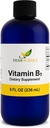 ויטמין נוזלי B1 Drops - Daily Thiamine תוסף לתמיכה ב- Digestion, מערכת העצבים, Heart Health, Stress Relief, Natural Energy Booster - 500% DV, 288 מנות לכל בקבוק - 8 oz.