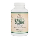 NAC תוסף N-Acetyl Cysteine (1,000 מ"ג פרי לשרת 500 מ"ג Per Cap, 210 קפסולות) (ה-Third Party Tested) עם Odor Masking טכנולוגיה כדי Boost Glutathione רמות על ידי Double Wood