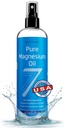 שבעה מינרלים טהורים שמן מגנזיום Spray, גדול 12oz, USP כיתה, כוח נוסף, עבור רגליים, שינה, כאבי שרירים ו Cramps - Mined בארצות הברית