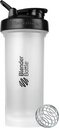 BellerBottle Classic V2 Shaker Bottle Perfect for Protein Shakes and Pre Workout, 45-Ounce, Clear / Black
