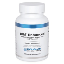 דאגלס מעבדות DIM Enhanced - תומך בהורמון, בריאות סלולרית ו Detox* - עם Antioxidants, ייצור תה ירוק ו Wasabia - 30 קפסולות צמחוניות