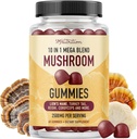 מסטיקמי Mushroom למבוגרים | עם Lions Mane, טורקיה Tail, Reishi, Cordyceps, Chaga & Maitake | Nootropic Mushroom | תמיכה פונקציונליות קוגניטיבית & Immune Health