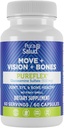 מותגים בסיסיים Pura Salud Pureflex Glucosamine Sulfate 500 מ"ג, 60 Count (Pack of 1)