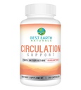 Best Earth Naturals Circulation תוסף - פורמולה מאוזנת לתמיכה ב- Optimal Circulatory Support - 30 קפסולות (30 ימים אספקה)