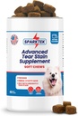 Tear Stain Soft ללעוס תומך כלבים עין טיפול משופרת עם Lutein אומגה 6 אומגה 3 אומגה קריין לחלץ Tear Stains Lubricates עיניים ותמיכה מערכת החיסון של אלרגיות