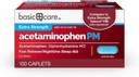 ראשי התיבות של Acetaminophen, Pain Reliever Plus Nighttime Sleep Caplet, 100 Count