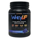 Lean Clear Whey Isolate - 24g חלבון + 150 מ"ג Caffeine - Blue Raspberry - Clear Whey חלבון אבקת - סוכר חינם - Keto-Friendly - Juice-Style Post Workout drink - 20 משרתות