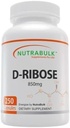 D-Ribose קפסולות 4250 מ"ג Per Dose - חינם מחלב, ביצים, גלוט, סוכר - 250 קפסולות