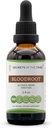 סודות של השבט Bloodroot Alcohol Tincture Extracted Bloodroot (Sangeearia Canadensis) Dried Root (2 floz)