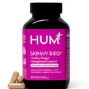 HUM Skinny Bird Green Tea לחלץ Appetite תמיכה לנשים עם 5HTP, Chromium, Caralluma Fimbriata, Gluten Free and Vegan, Green Extracts תוספי מזון עבור נשים, 90 קפסולות