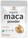 אורגני פרואני Maca Root אבקה, 3lbs - Easily Digested Gelatinized Form - Herbal Superfoods תוסף עבור גברים ונשים - תמיכה Immune & אנרגיה בריאות - non-GMO