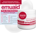 Emuaid EMUAIDMAX Ointment for Itchy Skin, טיפול בחוזק מקסימלי ברגלו של Athlete, Psoriasis, Jock Itch, Rash, Eczema, Cold Sores, Blisters ו- Yeast זיהומים 2oz