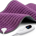 Heating PadXXXL for Back Pain Relief, עוד פאד גדול עבור צוואר / Shoulders/Legs/Knees/Knees/Knees/Knees/Feet/Cramps, יום הולדת אמהות מתנה עבור אמא נשים סבתא שלה, 6 הגדרות חום, Auto-Off, 17 "x33"