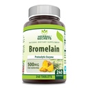 Herbal Secrets Bromelain תוספי 500 Mg Tablets תוסף | Non-GMO Glu |ten Free | Made in USA (240 Count)
