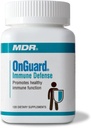 MDR OnGuard Immune Support Formula with Clinically Proven Maitake & Shitake Mushroom, Lo Han, Colostrum ופטנטים Lotus Seed לחלץ. (120 קפסולות)