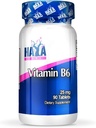 HAYA LABS ויטמין B6 / 25mg אנרגיה ומערכת החיסון בריאה, אנרגיה וביצועים תמיכה, Metabolism of Carbohydrates