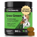 Grass Green Dog Chews - Urine Neutralizer עבור Lawn, כלב פיט דשא עוזר ליארד להישאר גרין הכתובת Burn Spots עם Probiotics & Enzymes (Turkey)