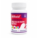 Milkaid Junior Lactase Enzyme Chewable Tablets for Lactose Intolerance; Prevents Gas, Bloating, Diarrhea in Children: Fast Acting Milkive for Kids