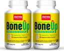 Jarrow Formulas BoneUp Vegetarian - 120 טבליות, Pack of 2 - תוסף Vegetarian / Vegan לבריאות העצם - מקורות ידידותיים טבעוניים של ויטמין D3, ויטמין K2 (כ MK-7) ו Calcium - 120 המשרתים Total המשרתים עבור בריאות העצם - מקורות טבעוניים של ויטמין D3, ויטמין K2 (כ- MK-7) ו Calcium - 120 המשרתים מלאים