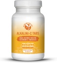 Alkalini-C Tabs: Corn-Free | GMO-Free | Alkalizing Acents Forms | 1000 MG Per Tab | ויטמין C מקצועי רמה C כ- L-Ascorbate לא Ascor Acid - 250 Tabs