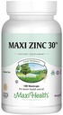 תוספי Zinc - Zinc 30 מ"ג עם Enzymax - התמיכה הגבוהה ביותר בפוטנציה - Chelated Zinc Glycinate כמוסות - Zinc ויטמין למבוגרים - כשר - 100 Count