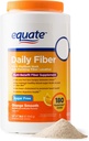 Equate - סיבים תזונתיים, Smooth Texture, Orange Flavor, אבקה, 36.8 oz, סוכר חינם 180 דוס