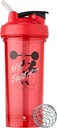 בלנדר בוטל מיקי & Friends Shaker Bottle Pro סדרה, מושלמת לשקיות חלבונים ו-Pre Workout, 28-Ounce (C05115)