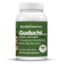 Herbsforever Guduchi Sat כמוסות Tinospora Cordifolia תמיכה Digestion Balancing Vata ופיטה 90 Vege קפסולות 800 Mg כל אחד