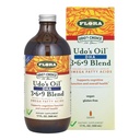 פלורה - Udo's Oil DHA 3-6-9 בלגן - תוספי תזונה ומוח - אומגה 3 & אומגה-6 - מכיל שמן Sunflower & Flax Seed - כשר & אורגני - Keep Chilled - 17 fl. oz.