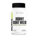 NutraBio Hory Goat Weed לחלץ תוסף, 500 מ"ג - עבור גברים ונשים, עוזר לתמוך אנרגיה ו Vitality, 90 קפסולות ירקות