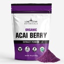 Lone Star הבוטנים אורגני Açai ברי סופרפוד אבקה, 3.52oz (100 גרמות), Antioxidants, ויטמינים, מינרלים, תזונה בריאה, הוסף ל- Smoothie, Soup, Salad Salad.