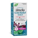 דרכו של הטבע קר סירופ, Umcka, Shortens Duration &ductions Severity, Multi-Symptom Cold Relief, Homeopathic, Phenylephrine Free, non-Drowsy, Cherry Flavored, 4 Fl Oz (Packaging May Vary)