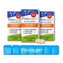 Prevagen קבוע כוח כתום Chewables - 90 טבליות (3 חודשים אספקה) | פורמולה למוח שלך | 10 מ"ג של Apoaequorin Plus ויטמין D3 עם 7 ימים גלולות Minder