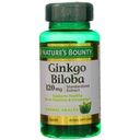 Nature's Bounty גינקו בילובה 120 מ"ג כוח כפול - 100 קפסולות, Pack of 2